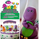 Barney Themed Birthday Party Supplies