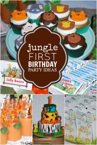 Safari First Birthday Party