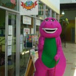 Barney Character for Birthday Party